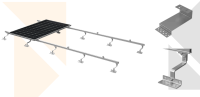 Dachhaken verstellbar 140x56