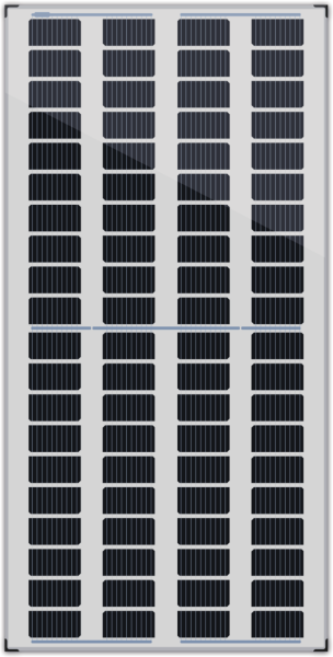 HT-SAAE HT40-18X(PD)-F - 300Wp Agri PV Bifacial 